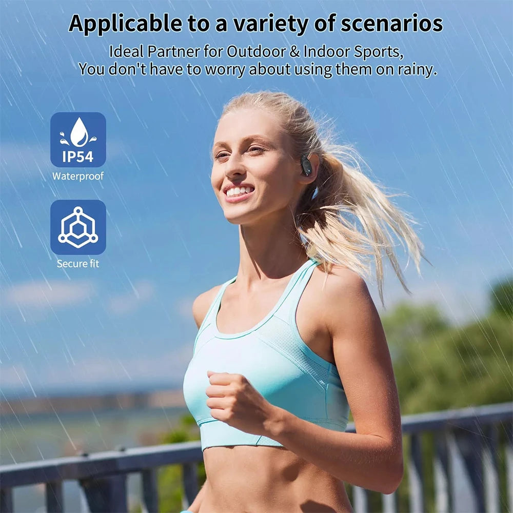 Best Sports Headphones Water Resistant with Noise Cancellation & Bass