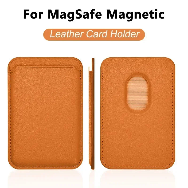 MagSafe iPhone 13-17 Pro Max Wallet Case | Luxury Card Holder Purse
