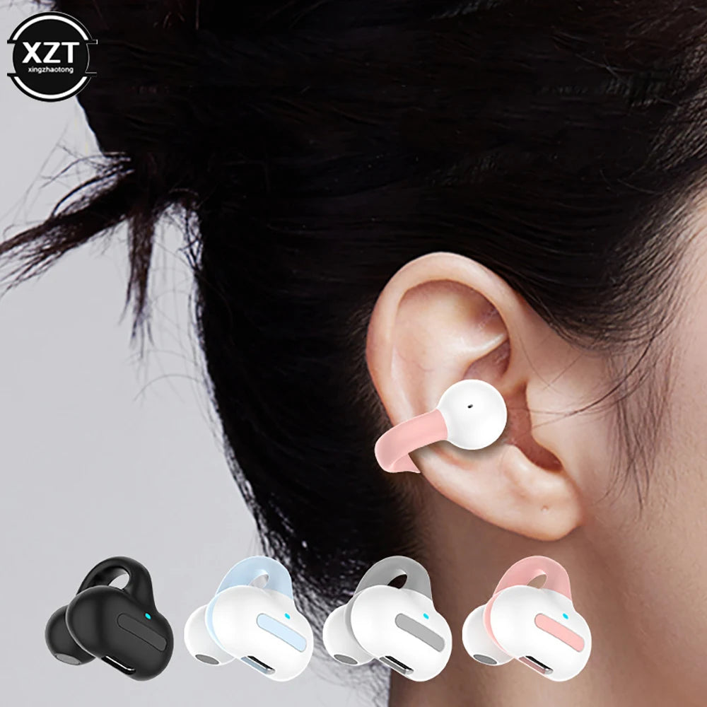 WYMECT Bluetooth 5.3 Noise Cancelling Ear Hook Headphones