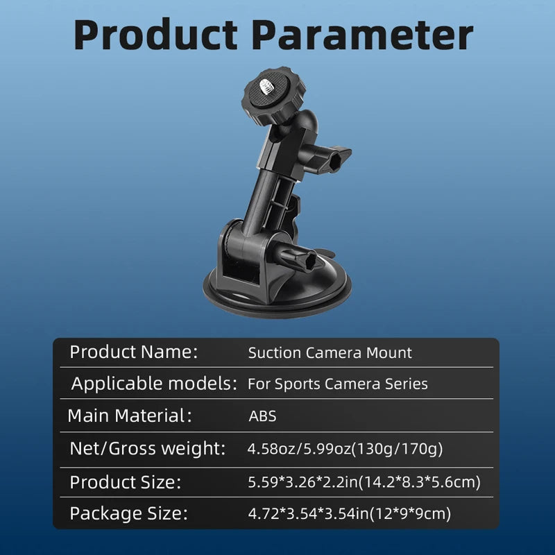 SZKOSTON Suction Cup Car Mount for DJI Osmo Pocket 3/4