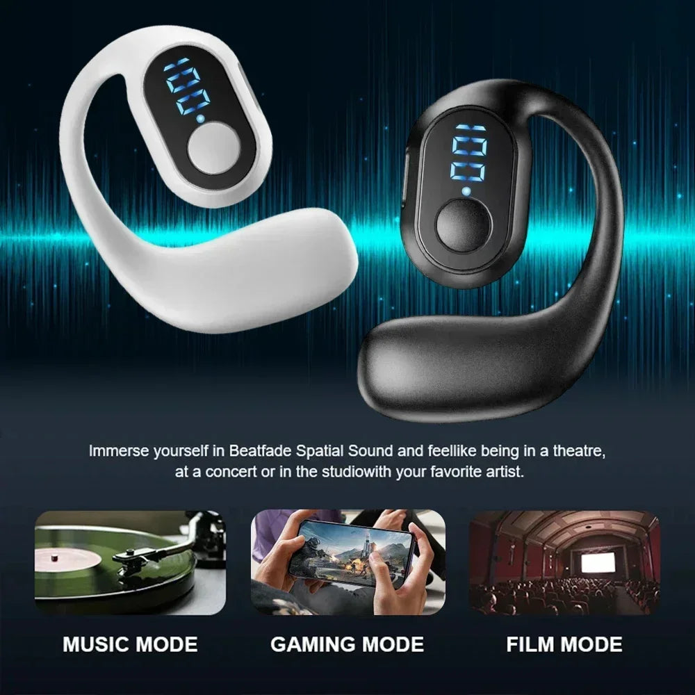 Buy BAPPSUS Bluetooth Ear Hook Headset with Digital Display