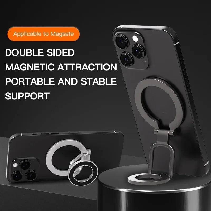 Opansten F29 Double-Sided Magnetic Ring Holder | MagSafe Kickstand Grip iPhone 16 15 14 13 12