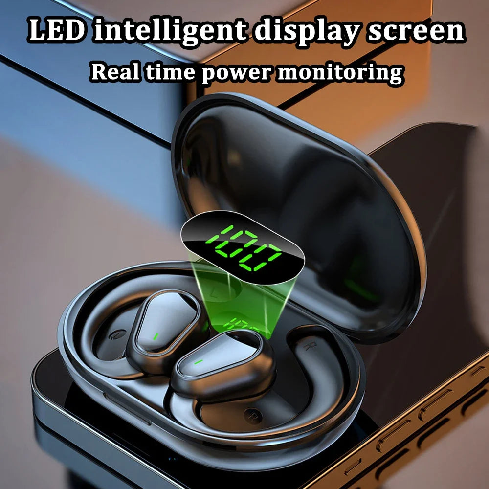 Waterproof Bluetooth Ear Hook Earphones with ANC