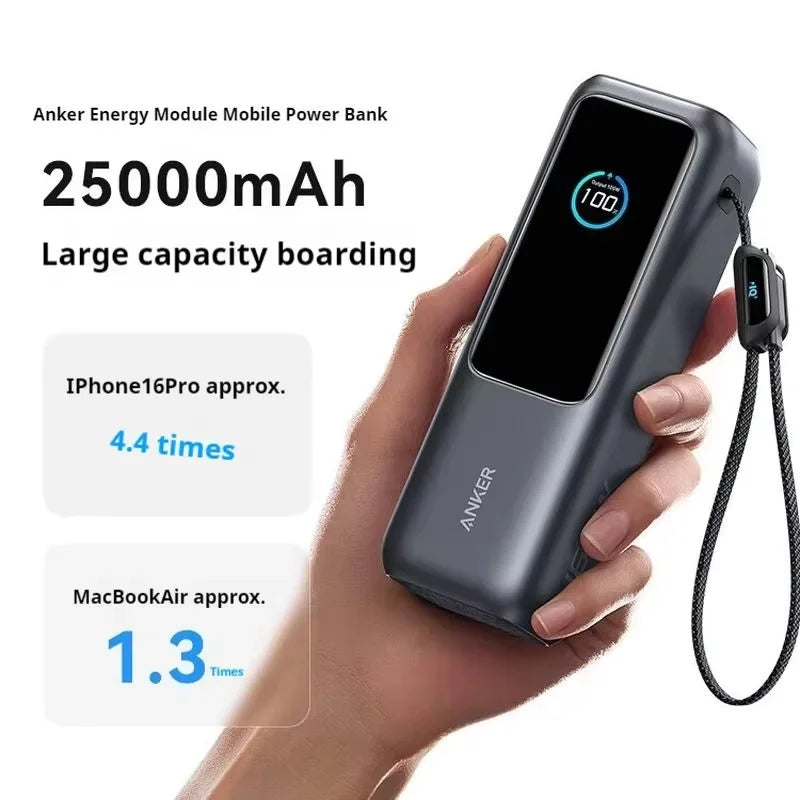 Best Portable Power Bank 25000mAh with USB-C Cable - Shop Now