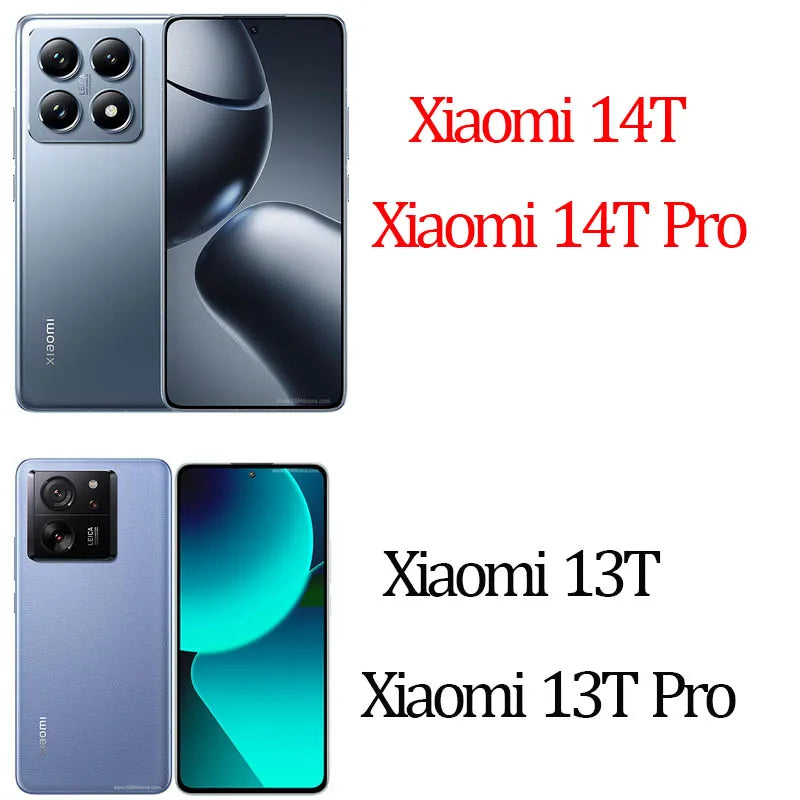 1-3 Pack Tempered Glass Screen Protector Xiaomi 14T 13T 13 12T 11T Pro 9H HD Anti-Scratch Camera Film