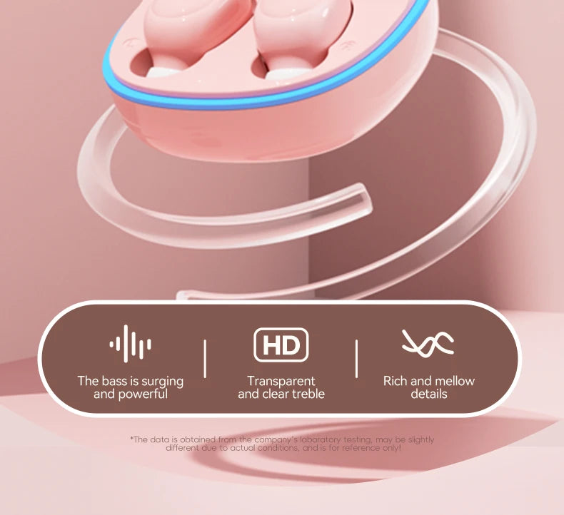 Hello Kitty Wireless Earbuds with Waterproof Charging Case