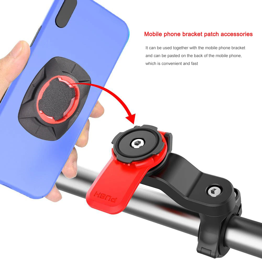 Shockproof Motorcycle Bike Phone Holder Handlebar Mount 4.7-7.2"