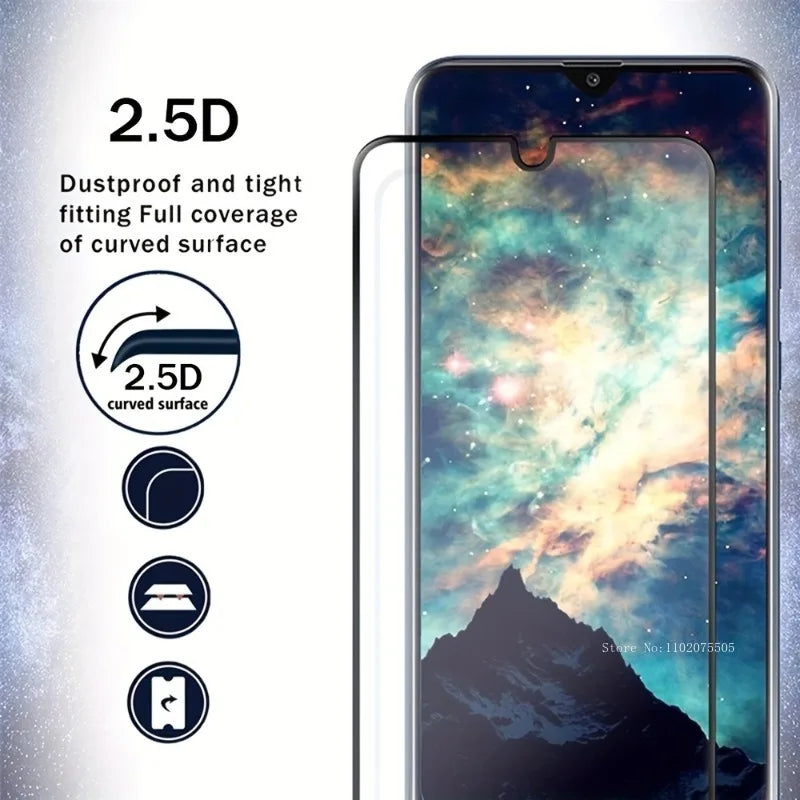 2-Pack Full Cover Tempered Glass Motorola Moto Edge 60 50 40 30 Neo Pro Fusion Ultra HD Anti-Scratch