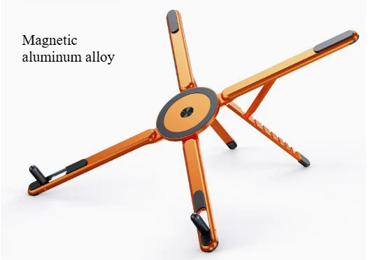 3-in-1 Magnetic Phone Holder & Selfie Stick Foldable Tripod