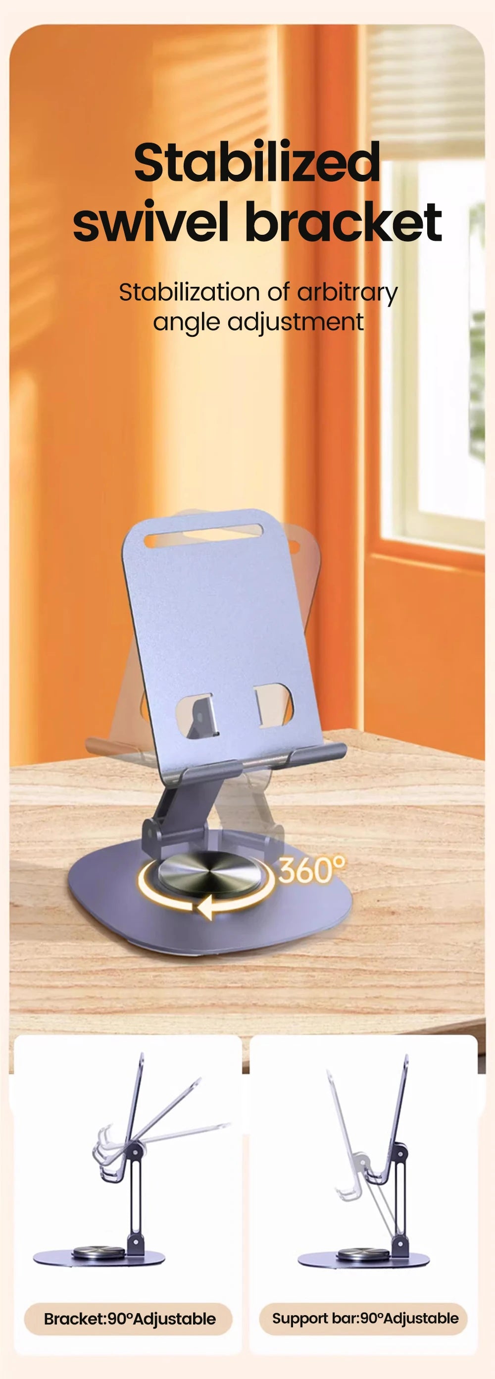 360° Rotating Metal Tablet & Phone Stand - JEFF's Favorite Picks — Magsafe Accessories
