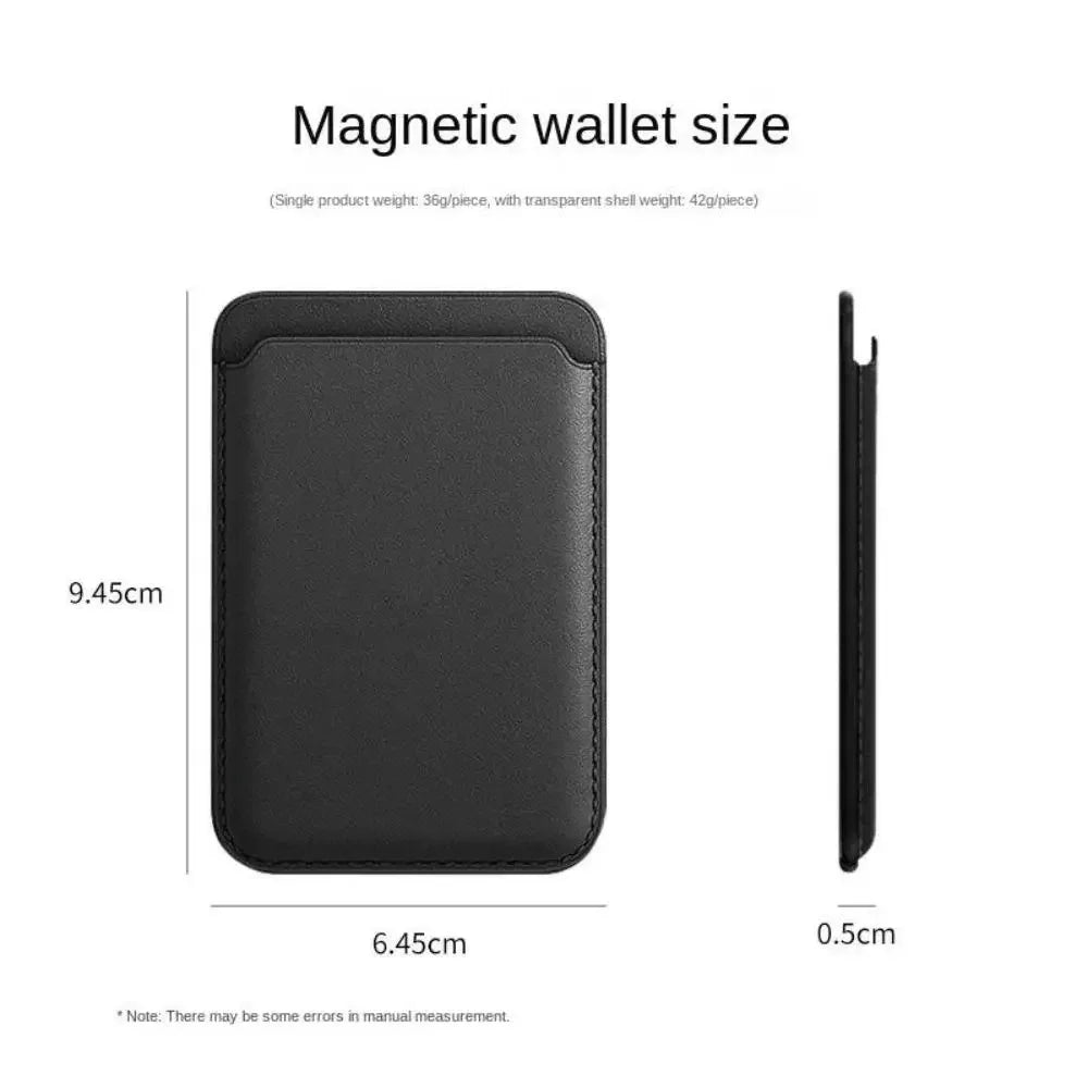 Magnetic FineWoven Card Wallet Case for MagSafe | iPhone 17 16 15 14 13 12 Pro Max Plus