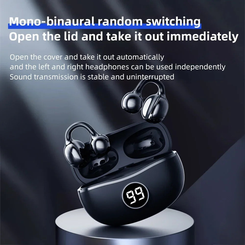 Waterproof Wireless Earbuds For Sports - 2025 Air Bone Conduction — waterproof phone accessories