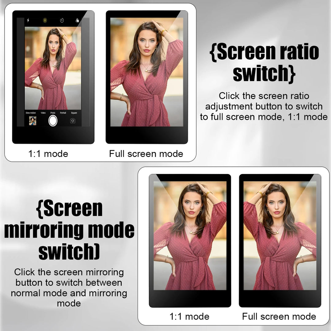 Wireless Vlog Magnetic Selfie Screen