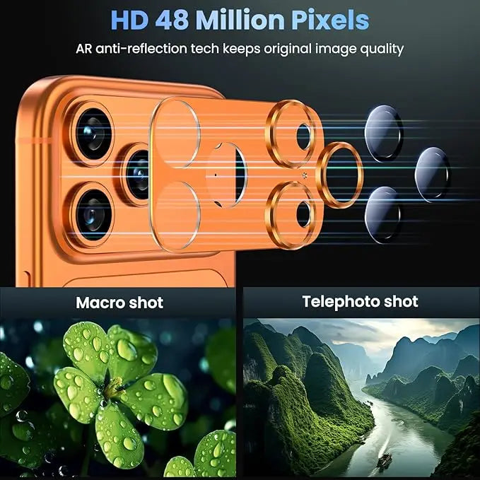 Metal Tempered Glass Camera Lens Protector iPhone 17 Pro Max 17 Pro 17 Air HD Full Cover Lens Guard
