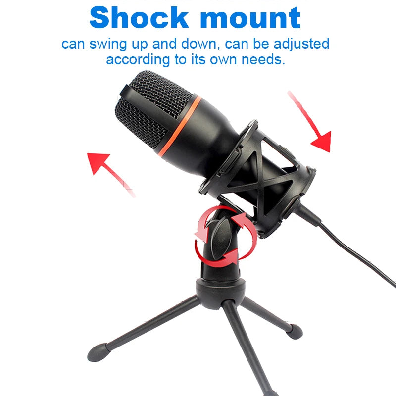 Lefon USB Condenser Microphone for Streaming and Podcasting