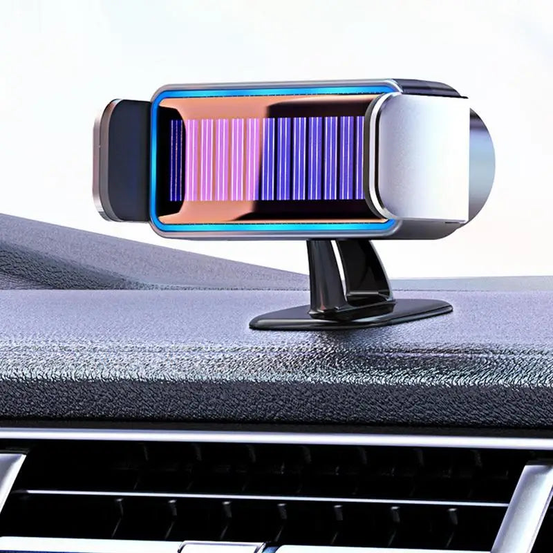Solar Powered Car Phone Mount with Auto Clamping — magsafe accessories