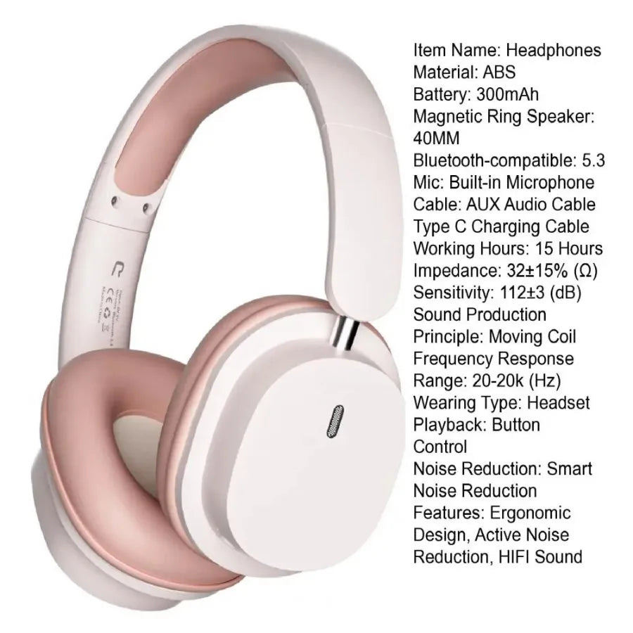 Hybrid ANC LDAC Wireless Headphones