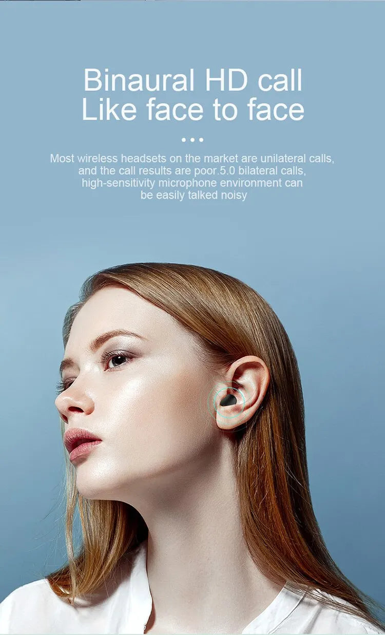 Mosizave A6S TWS Bluetooth 5.0 Earphones - Everyday Wireless Earbuds