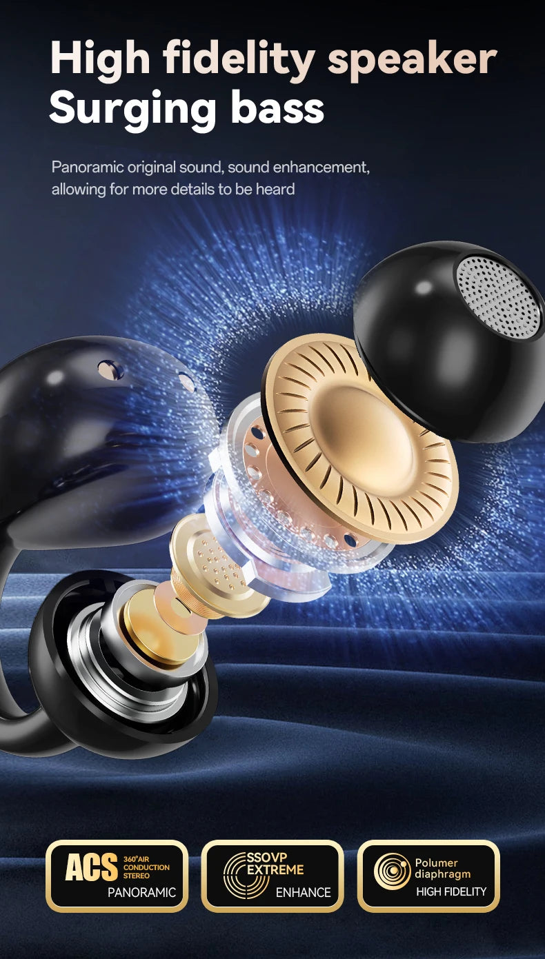WJOY M100 Bluetooth Earphones, Perfect for Travel & Language Learning