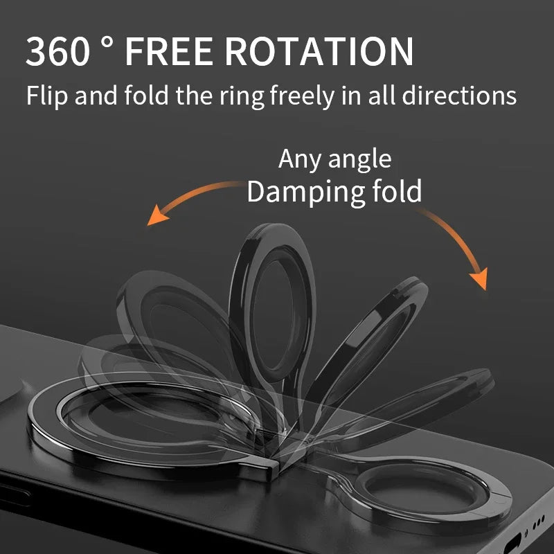 MagSafe Finger Ring Holder, 360° Rotating Phone Grip