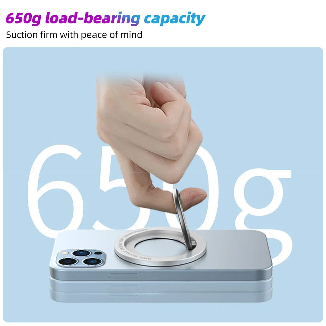 Magnetic MagSafe Phone Ring Holder – Finger Grip Stand