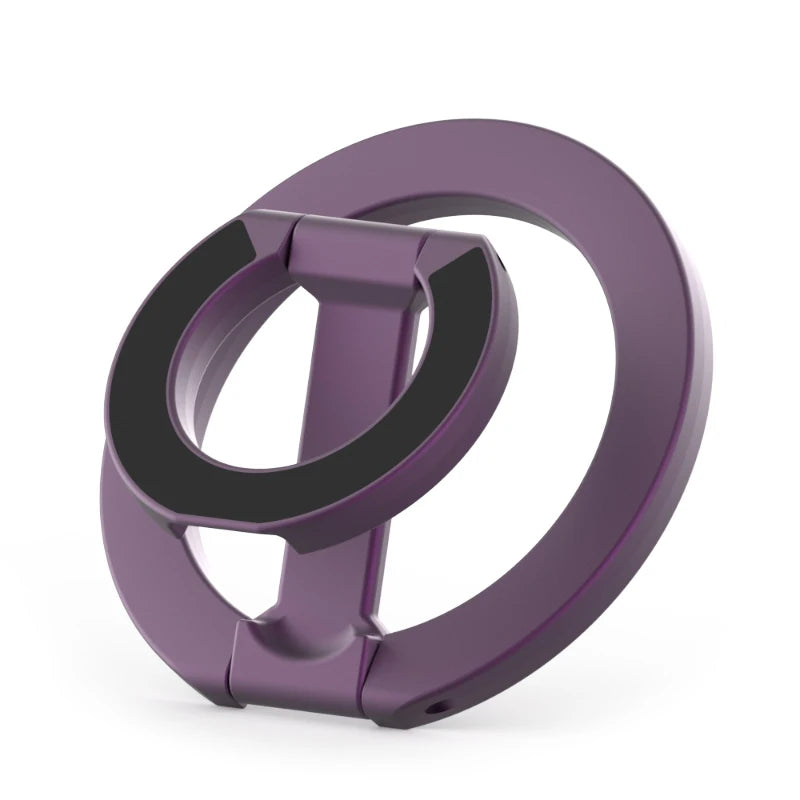 MagSafe Ring Holder Kickstand – Magnetic Grip for iPhone 16/15/14