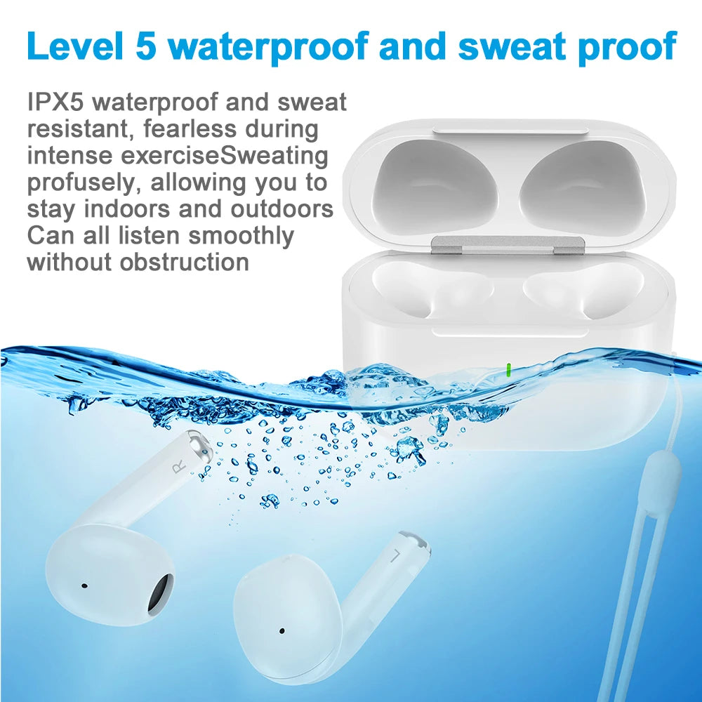 Best Goojodoq Earbuds, Summer Wireless Earbuds, Water-Resistant Bluetooth — Goojodoq Bluetooth earbuds
