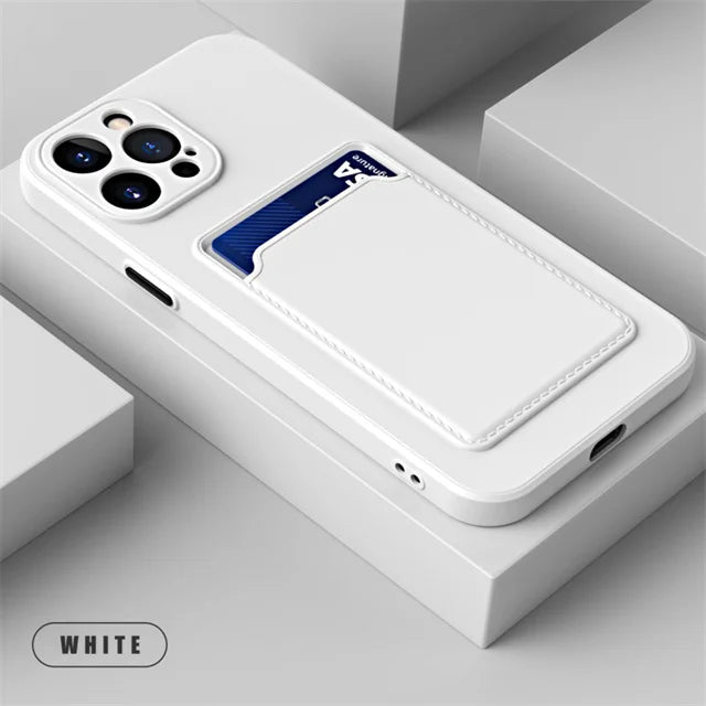 Magsafe iPhone 17 Accessories - Soft Silicone Wallet Case — magsafe accessories
