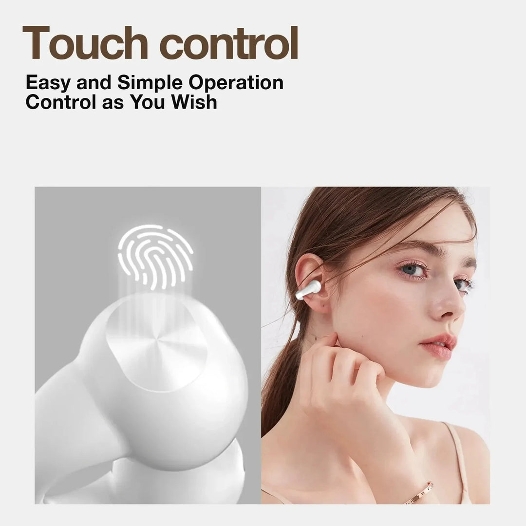VIKEFON Open-Ear Bluetooth 5.3 Air Conduction Sport Headphones