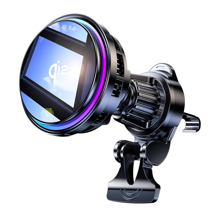Cooling MagSafe Car Charger, Built-in Fan and RGB Light