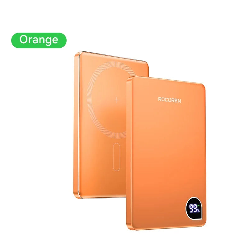 Magnetic Power Bank 10000mAh | MagSafe Compatible, LED Display