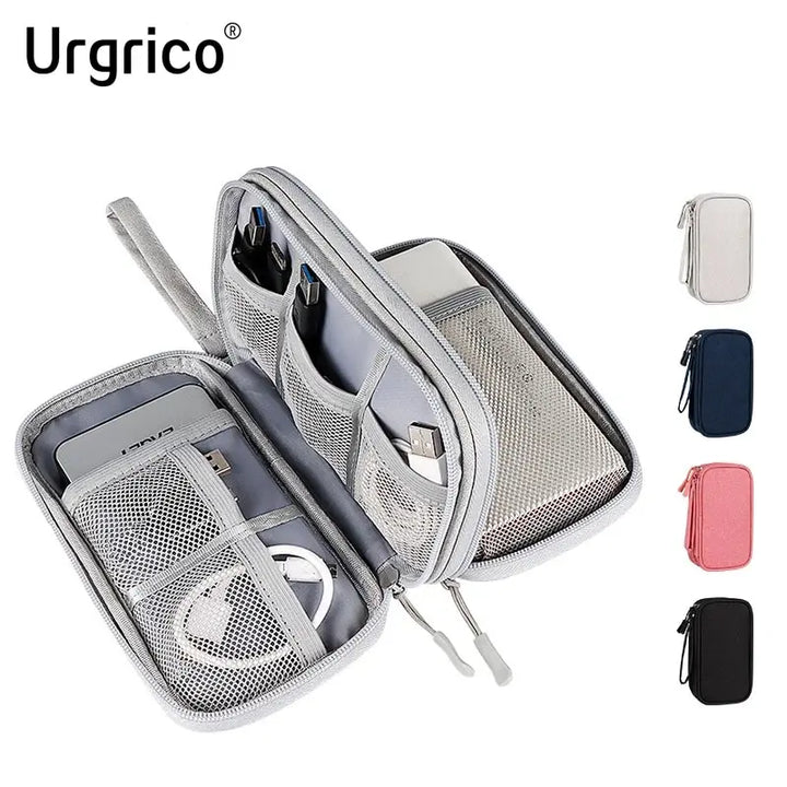 Cable Organizer Bag, Waterproof Travel Electronics Case