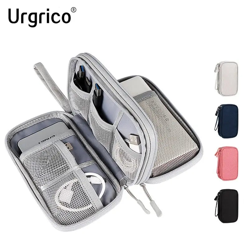 Cable Organizer Bag, Waterproof Travel Electronics Case