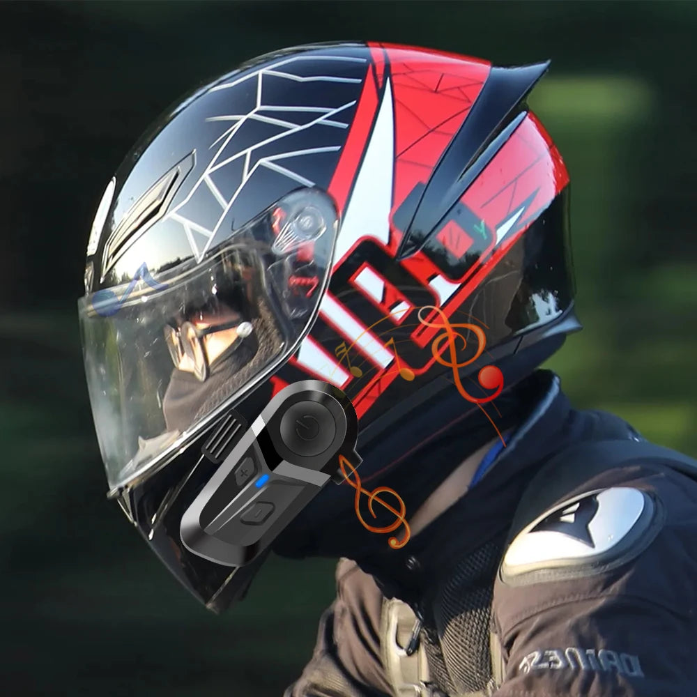 Motorcycle Helmet Bluetooth Headset - Best Wireless Communication Accessories