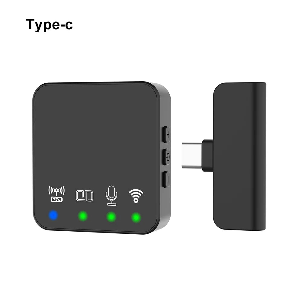 Wireless Lavalier Mic & Magnetic Monitor Kit for Smartphone Vlogging