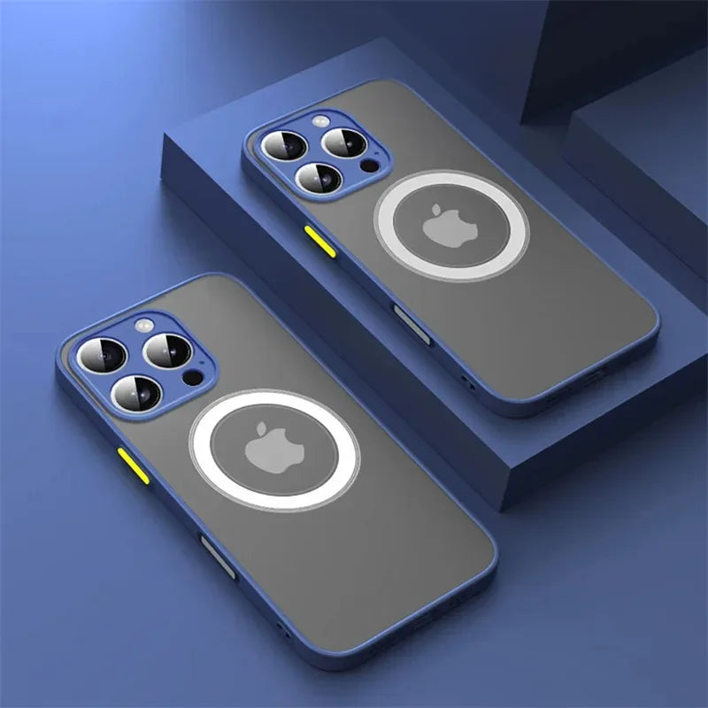 Luxury Armor MagSafe iPhone Case by Jinitaimeik | Magnetic Shockproof