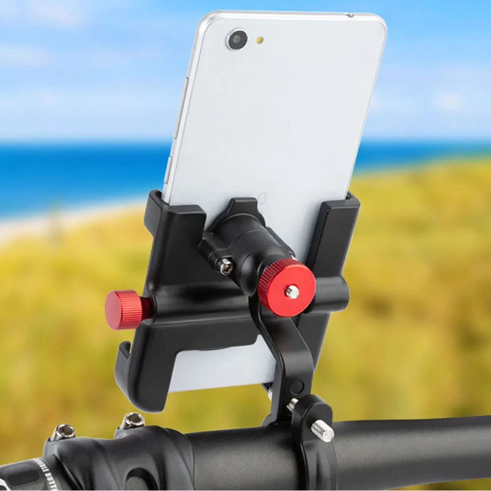 NEWBOLER Aluminum MTB Bike Phone Mount – 360° Rotatable Holder