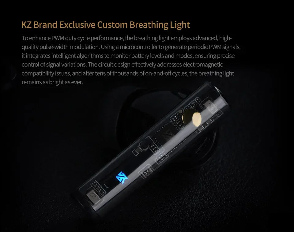 KZ Carol Wireless Earphones - 42H Battery & 6-Mic TWS