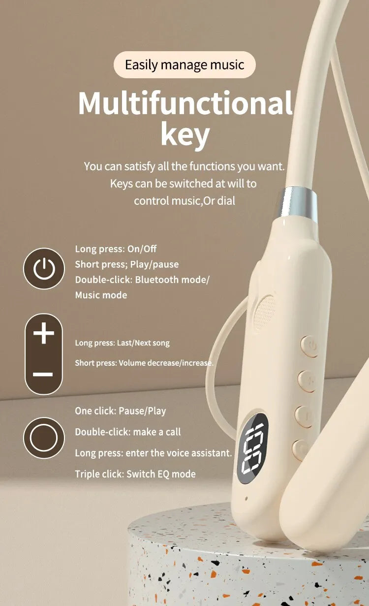 Long-Lasting Wireless Freedom | BT-12 Bluetooth Earphones