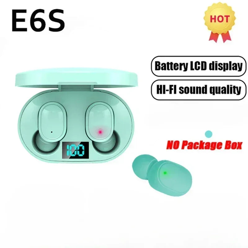 Top-Rated TWS Earbuds: DAMORE E6S Wireless Earphones for Summer