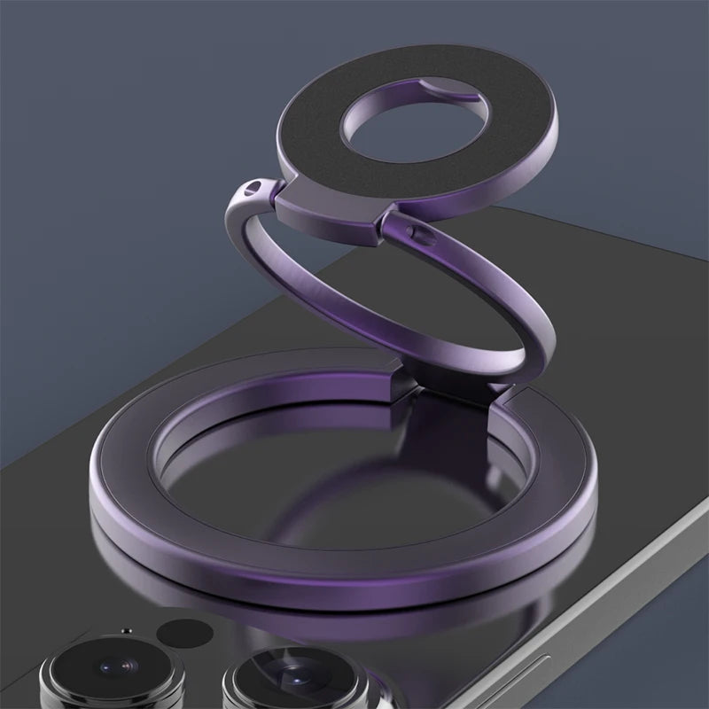 MagSafe Foldable Ring Holder – N52 Magnetic Stand for iPhone 16/15