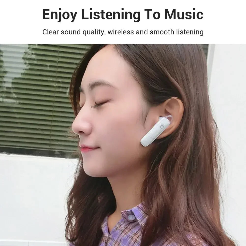 VIKEFON Wireless Noise Cancelling Bluetooth Ear Hook Headset for sale