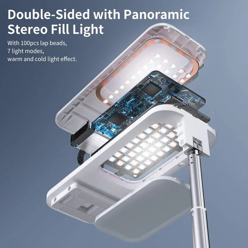 Multifunctional Phone Holder Ring Light Tripod