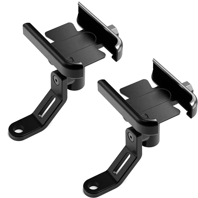 Clyine 270° Motorcycle Bike Phone Holder – Mirror & Handlebar GPS Mount