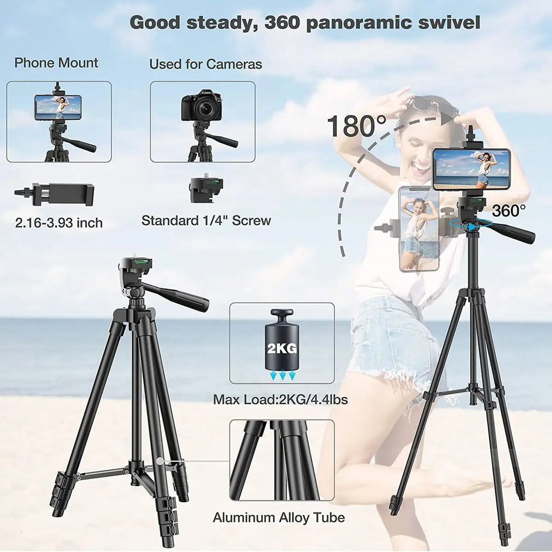 Mini Tripod for Phone & Compact Camera Portable Selfie Stand