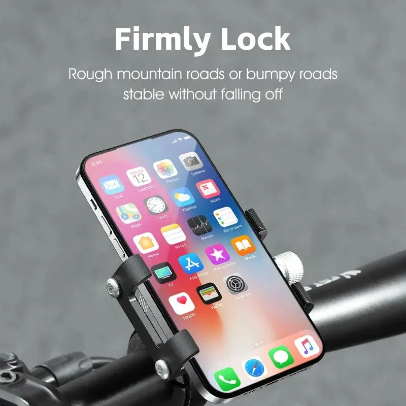 Bike Phone Mount, 77g Ultra-Light West Biking Aluminum Alloy Bracket