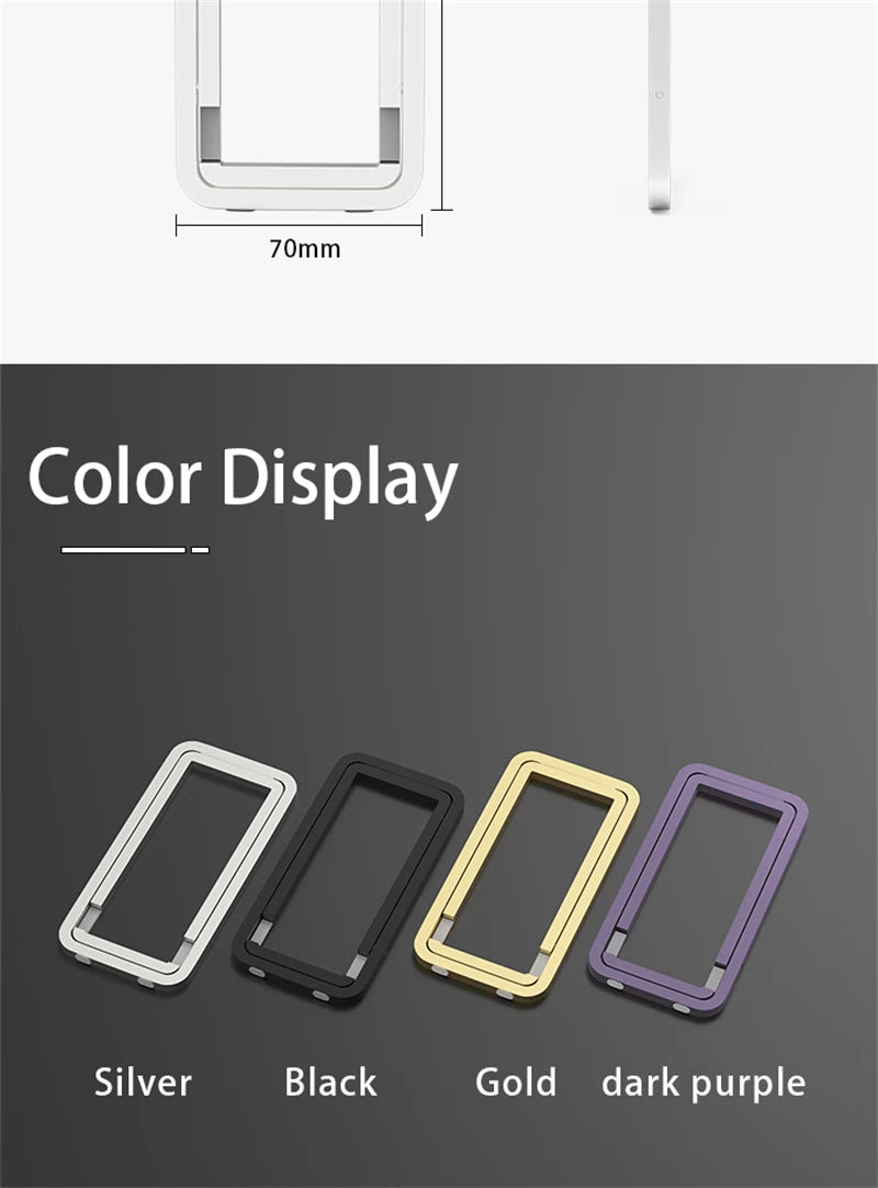 Foldable Phone Stand for Desk – Adjustable, Universal Phone Holder