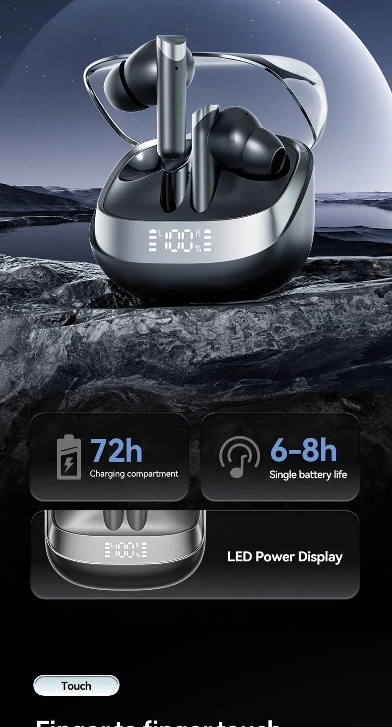 Basix TWS ANC Bluetooth Wireless In-Ear Earphones