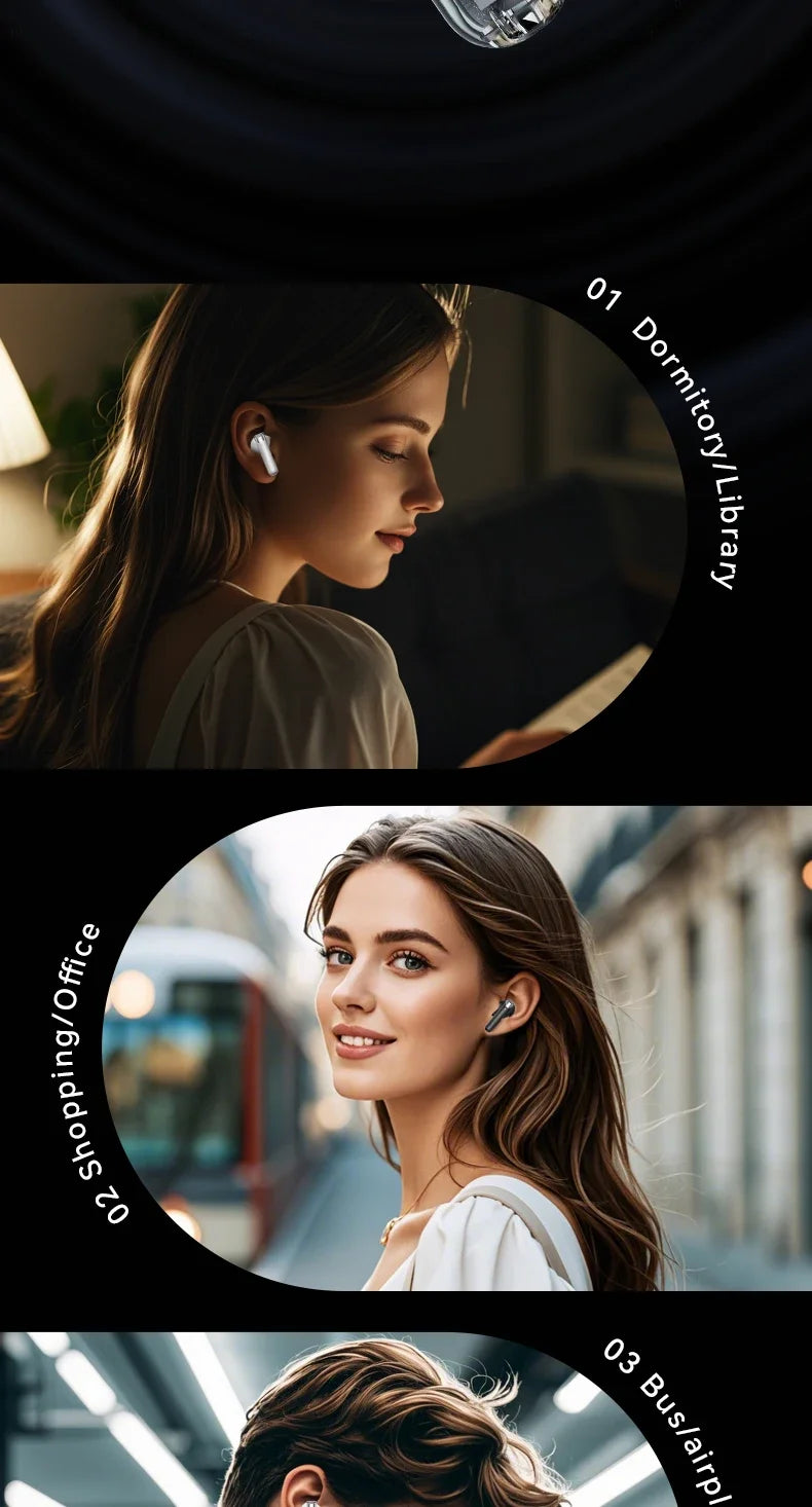 Basix TWS ANC Bluetooth Wireless In-Ear Earphones