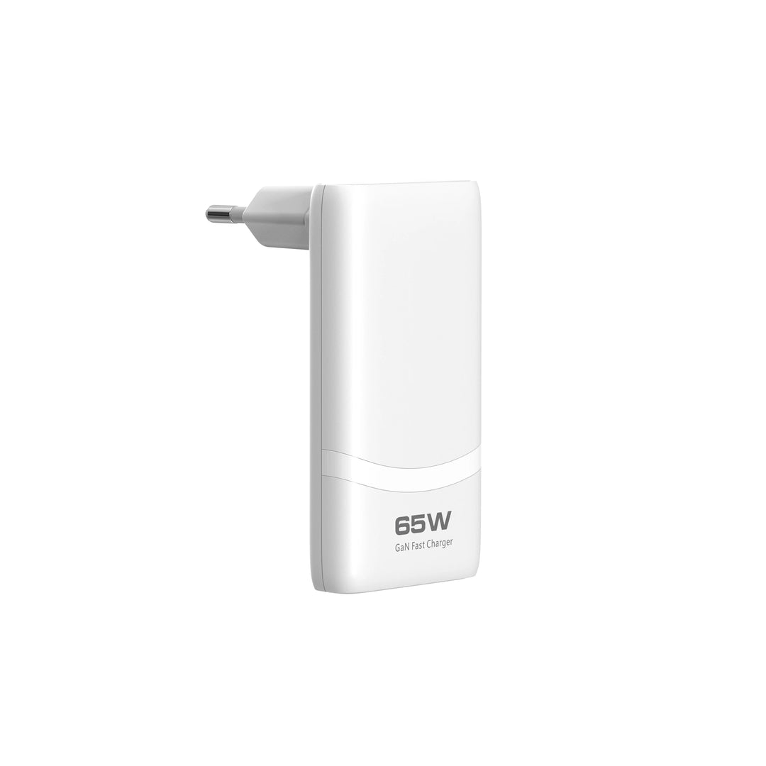 deepartner 65W GaN Dual USB-C Charger - Foldable Plug